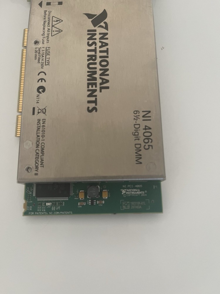 National Instruments PCI-4065 Multimeter Card 6-1/2 Digits,