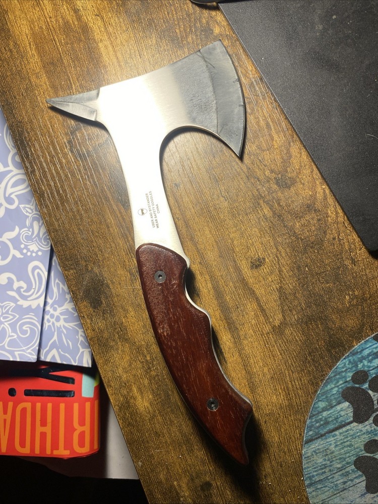 Camping Axe and Pick w/blade cover