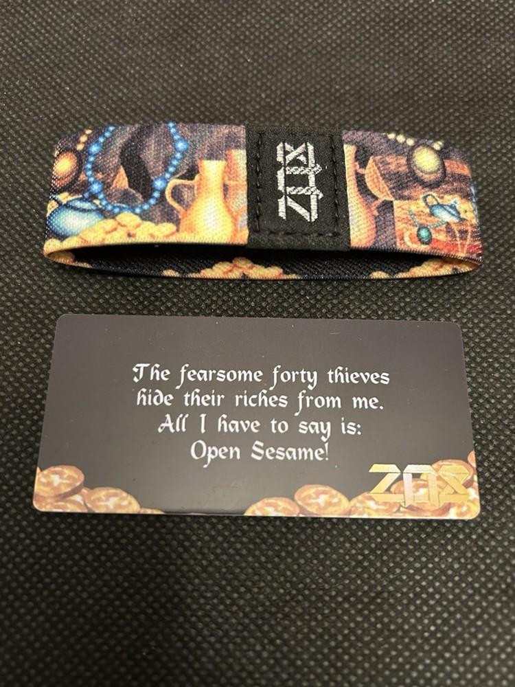 Open Sesame Zox Strap Wristband NEW