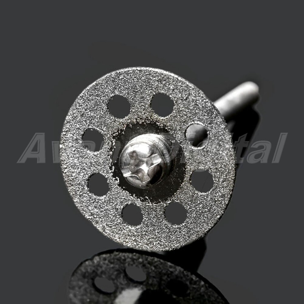 Diamond Disc Cut Off Wheels Rotary Cutting Tool w/Arbor Drill Power 2 Mandrel