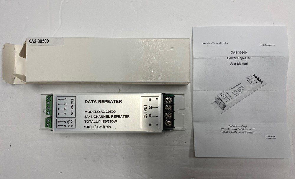 DMX LED Power Repeater: XA3-30500