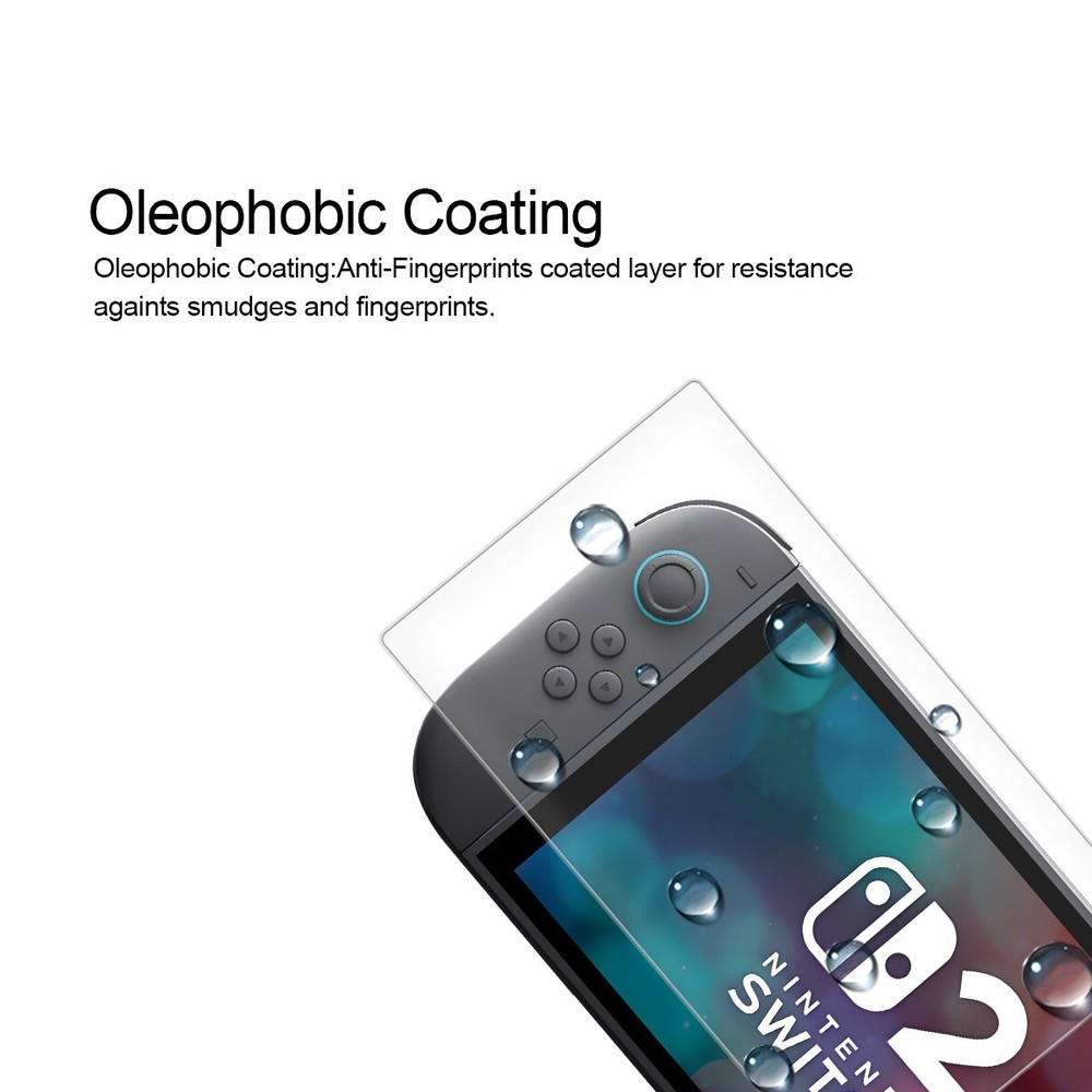 [2-Pack] Supershieldz Tempered Glass Screen Protector for Nintendo Switch 2