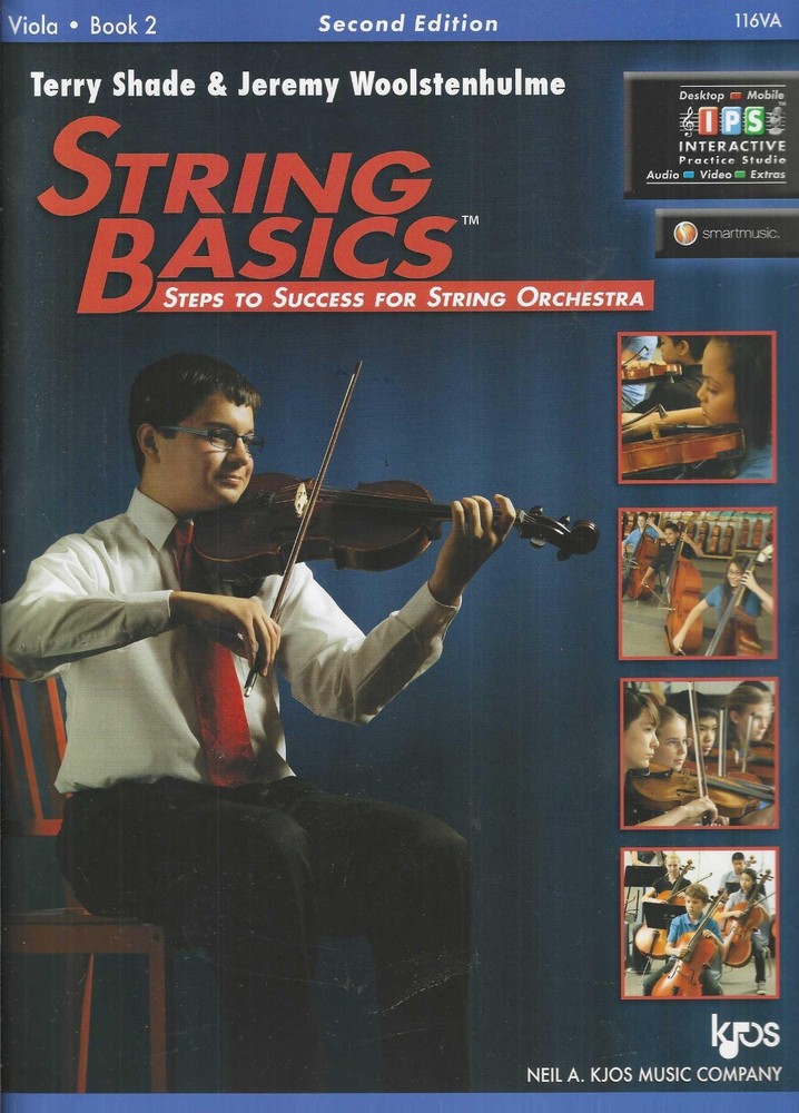 String Basics Viola Book 2 (2nd Edition) Kjos 116VA