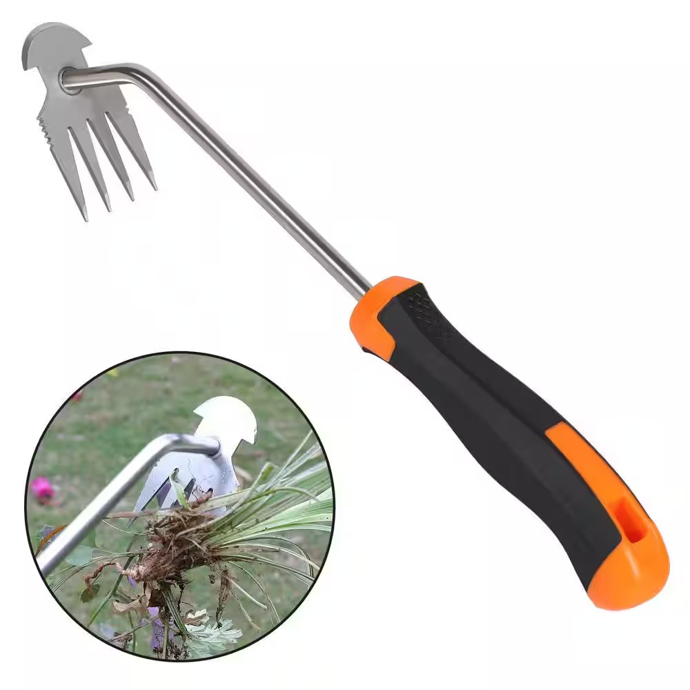 13 In. Portable Garden Weeder Tool for Backyard Farm