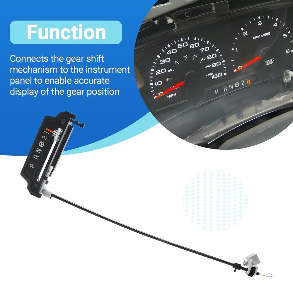 Gear Shift Indicator Cable Assembly Fits for 1999-2003 F250 Replace