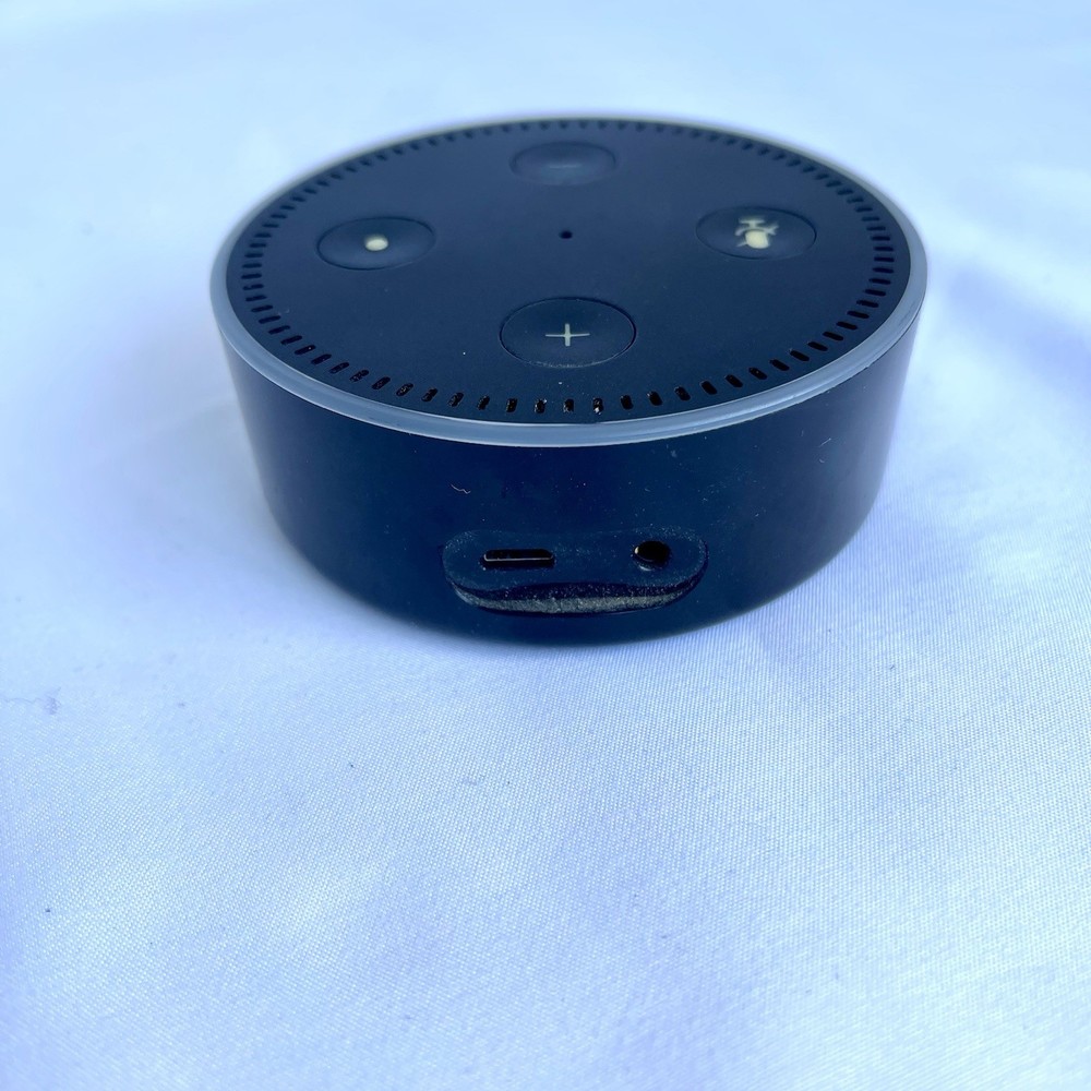 Amazon Echo Dot (2nd Generation) Smart Speaker Cord & Plug Black Works!