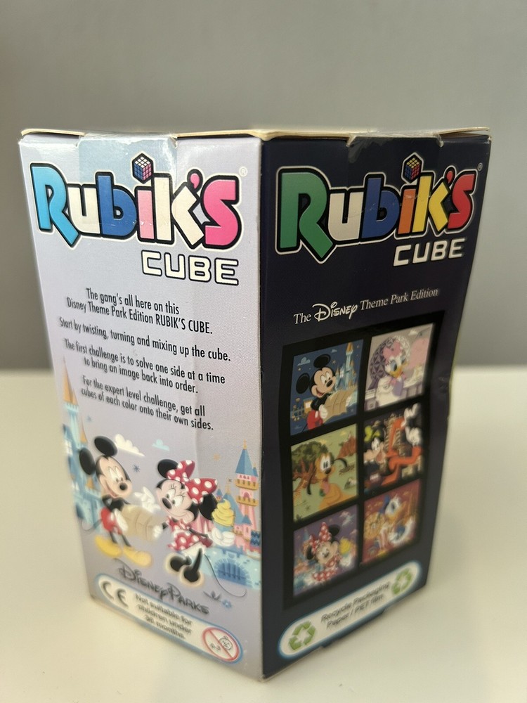 Disney Parks Edition Rubiks Rubix Cube characters in parks