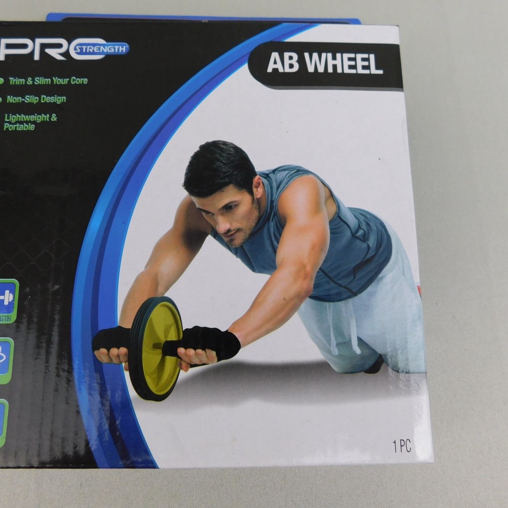 Pro Strength Ab Roller Wheel Non Slip Core Workout #2530
