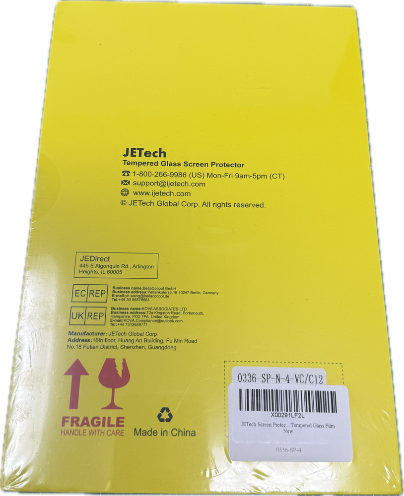 JETech Screen Protector for iPad mini 3/2/1 , 2-Pack