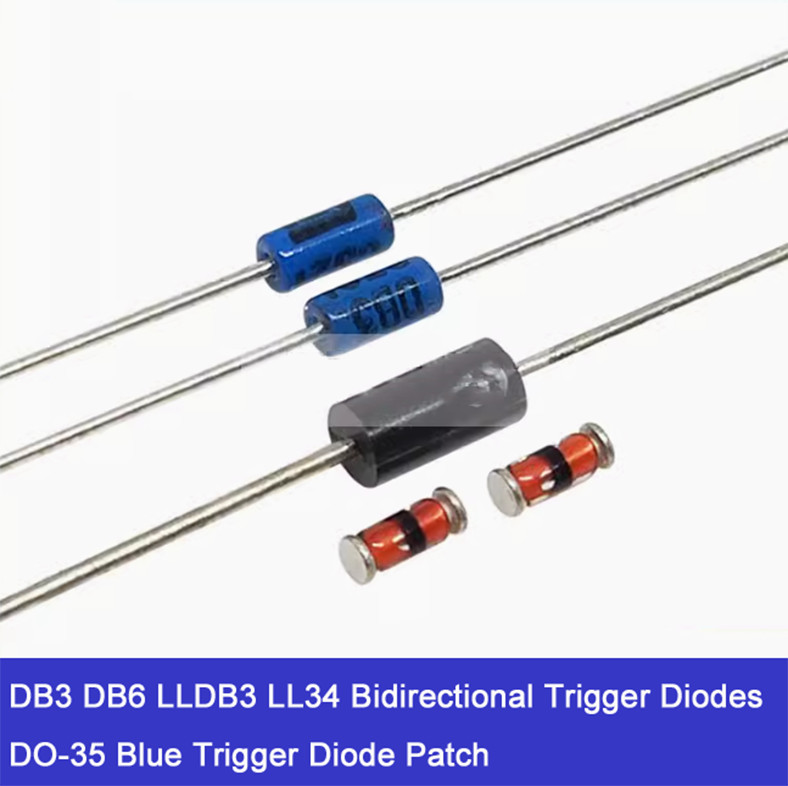 DB3 DB6 LLDB3 LL34 Bidirectional Trigger Diodes DO-35 Blue Trigger Diode Patch
