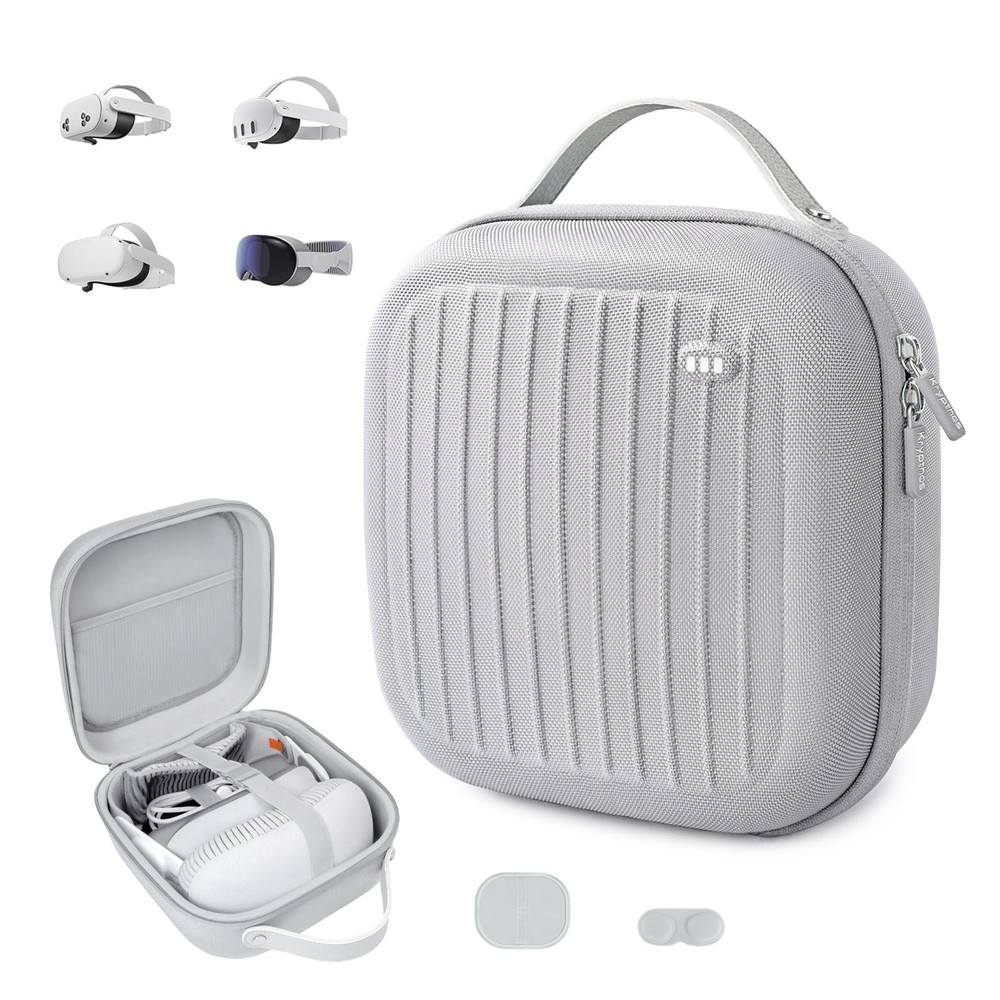 Hard Carrying Case Compatible with Meta Quest 3S/Quest 3/Quest 2/Vision Pro, ...