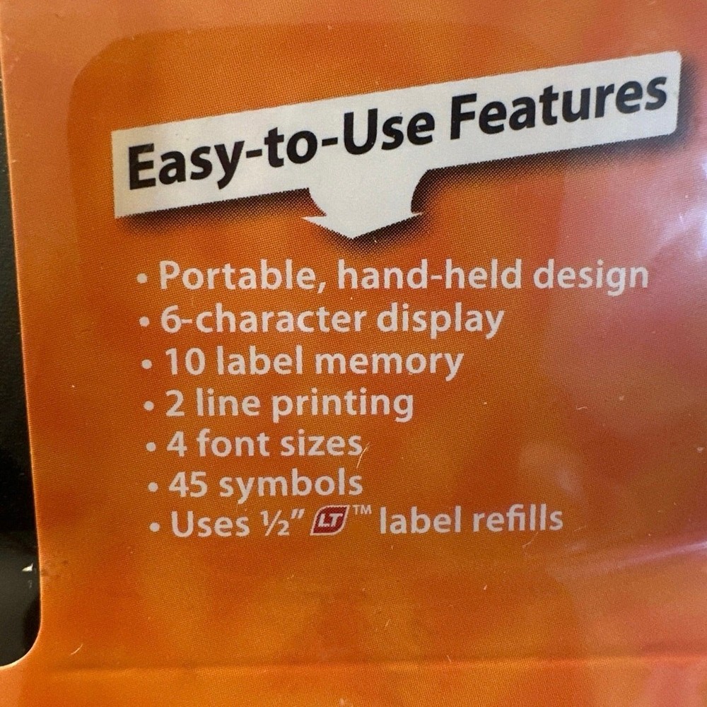 Dymo LetraTag Personal Labelmaker (specifically the red handheld version NWT