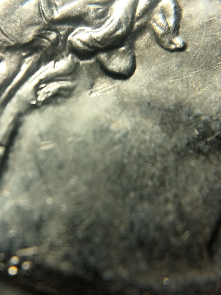 2022 P Sally Ride Quarter Struck Thru Error