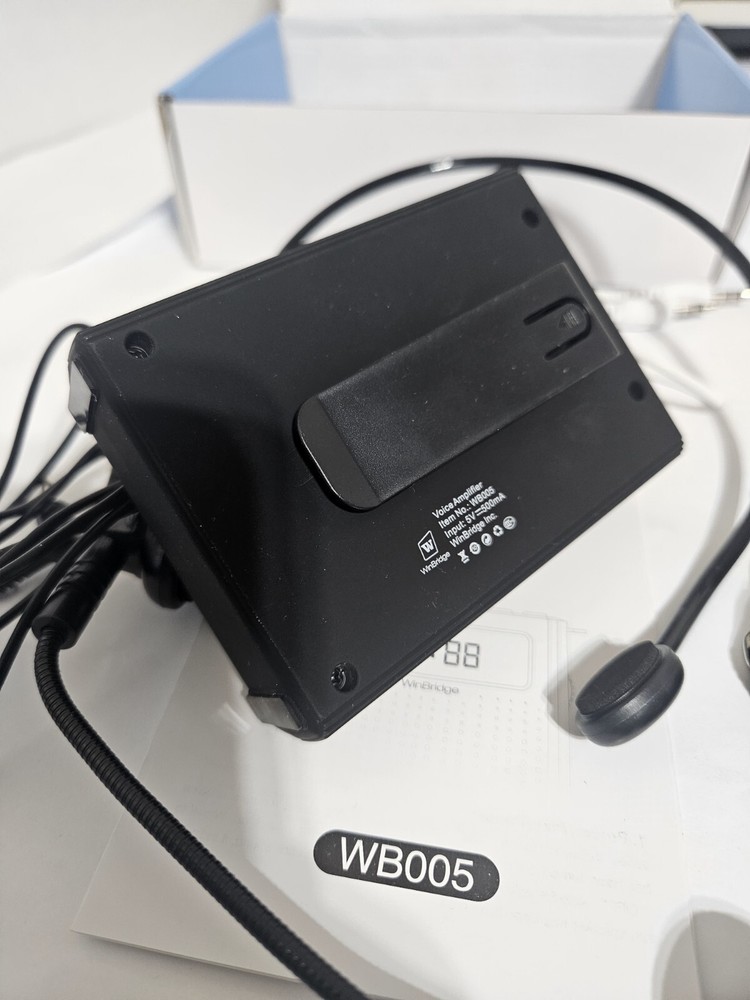 WinBridge Bluetooth Voice Amplifier for Teachers Wireless Voice Amplifier WB005