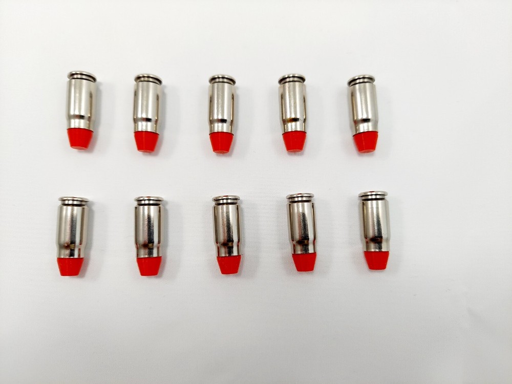 357 SIG Nickel Snap caps - Set of 10