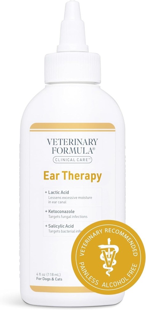 Pet Ear Cleaner 4 oz – Soothe Itchiness & Clean Ear Canals Efficiently