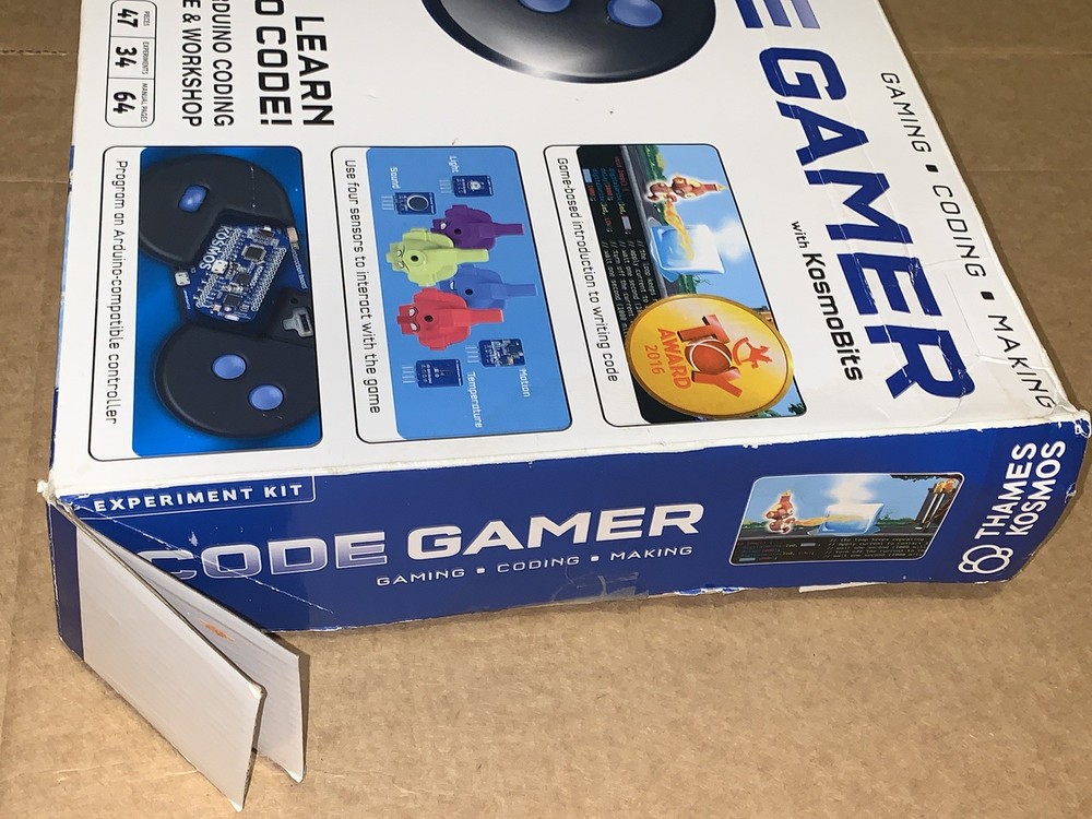 Incomplete Parts Thames Kosmos Bits Code Gamer Arduino Coding Experiment Kit