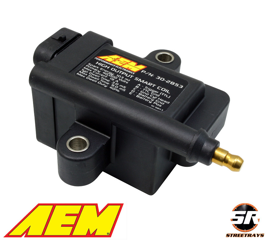 AEM Electronics 30-2853 Universal High Output IGBT Inductive Smart Coil - Qty 4