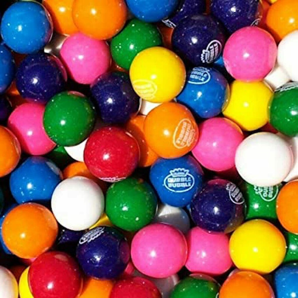 Assorted Dubble Bubble Gumballs (1-inch ) (select quantity below)