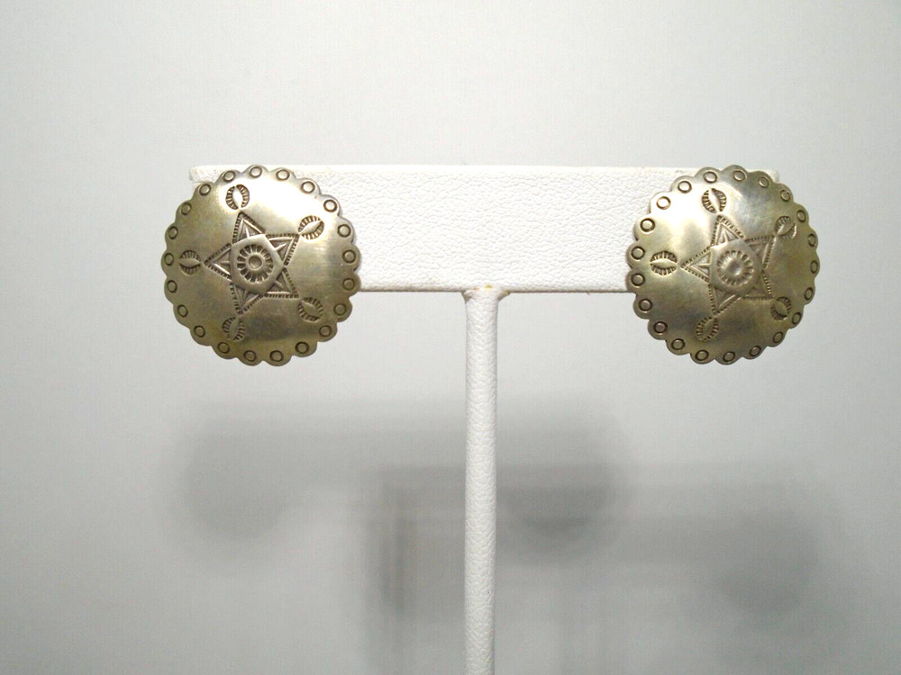 Native American Stamped Earrings