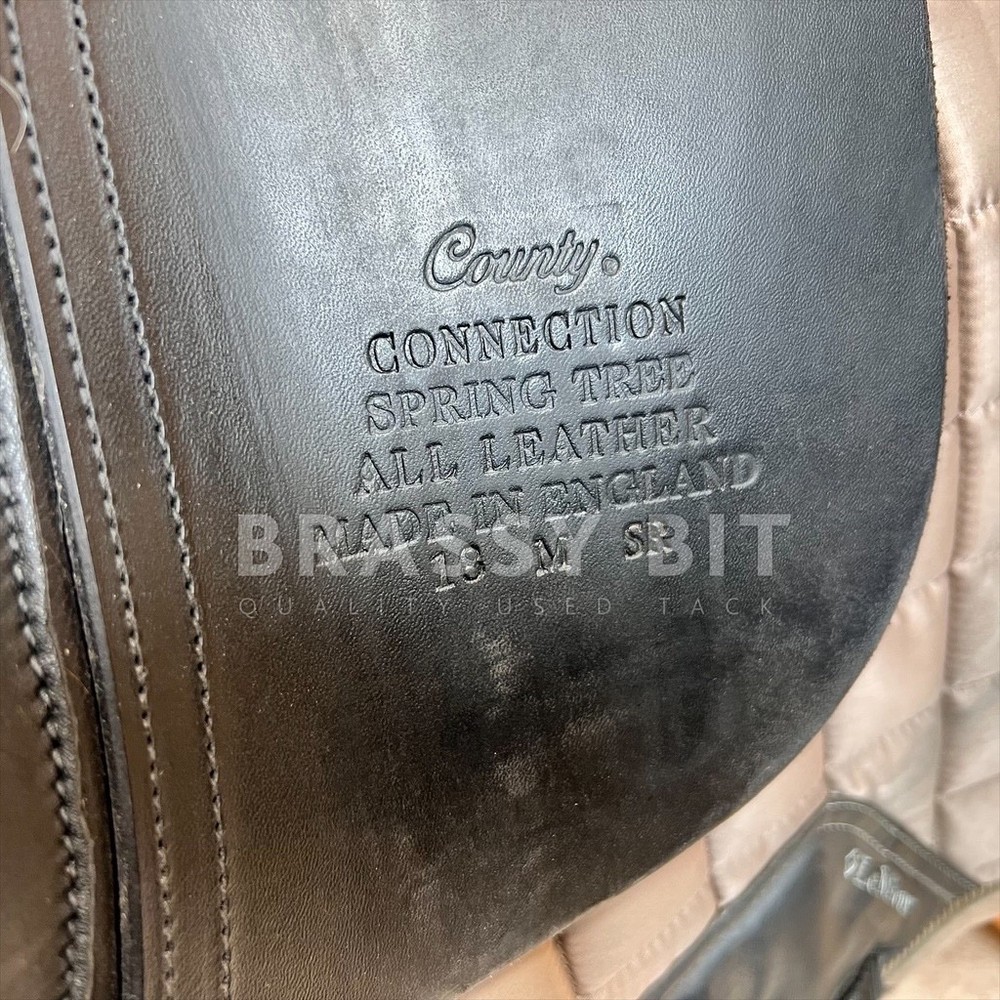 18" County Connection Custom Dressage Saddle