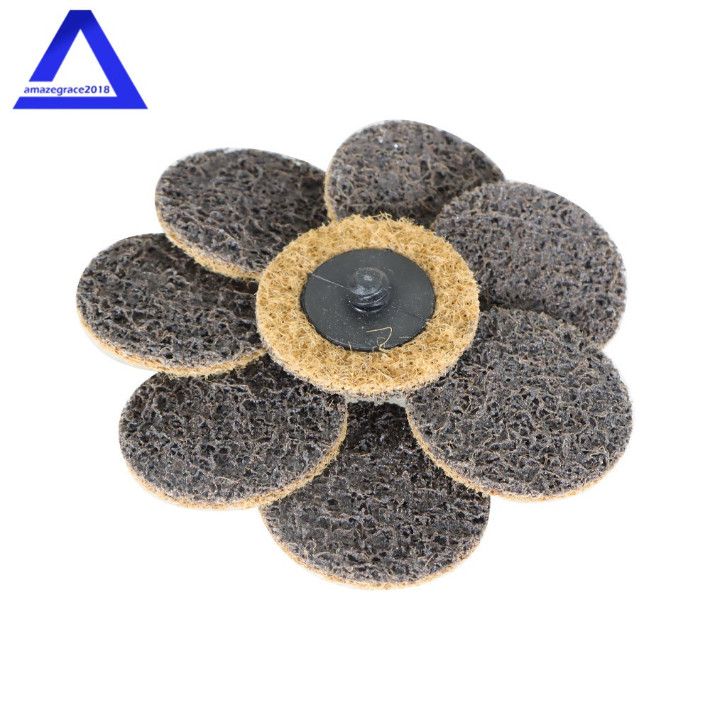 50-Pack 2" Coarse Grit Surface Conditioning Discs for Die Grinders