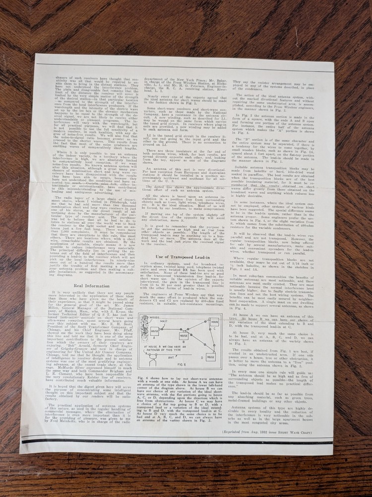 Pair Lynch Manufacturing Company Resistor Serviceman Brochures