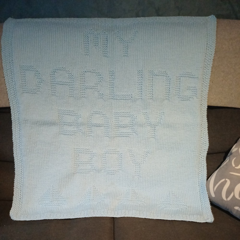 hand knitted baby blankets