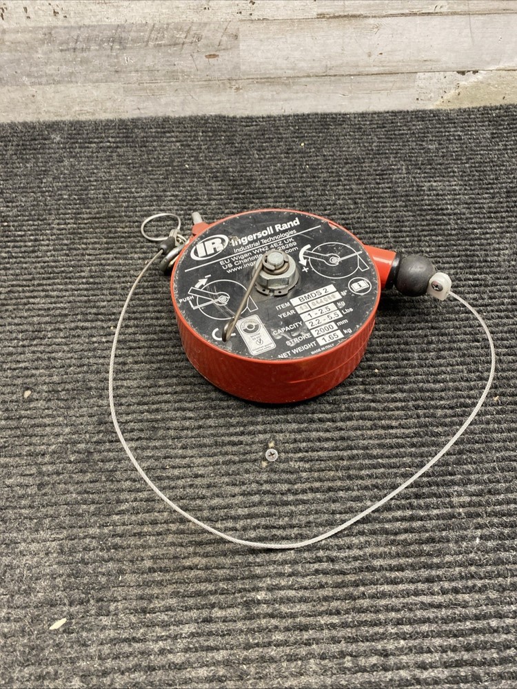 Used Ingersoll Rand BMDS 2 Medium Duty Spring Balancer 2.2-5.5lb