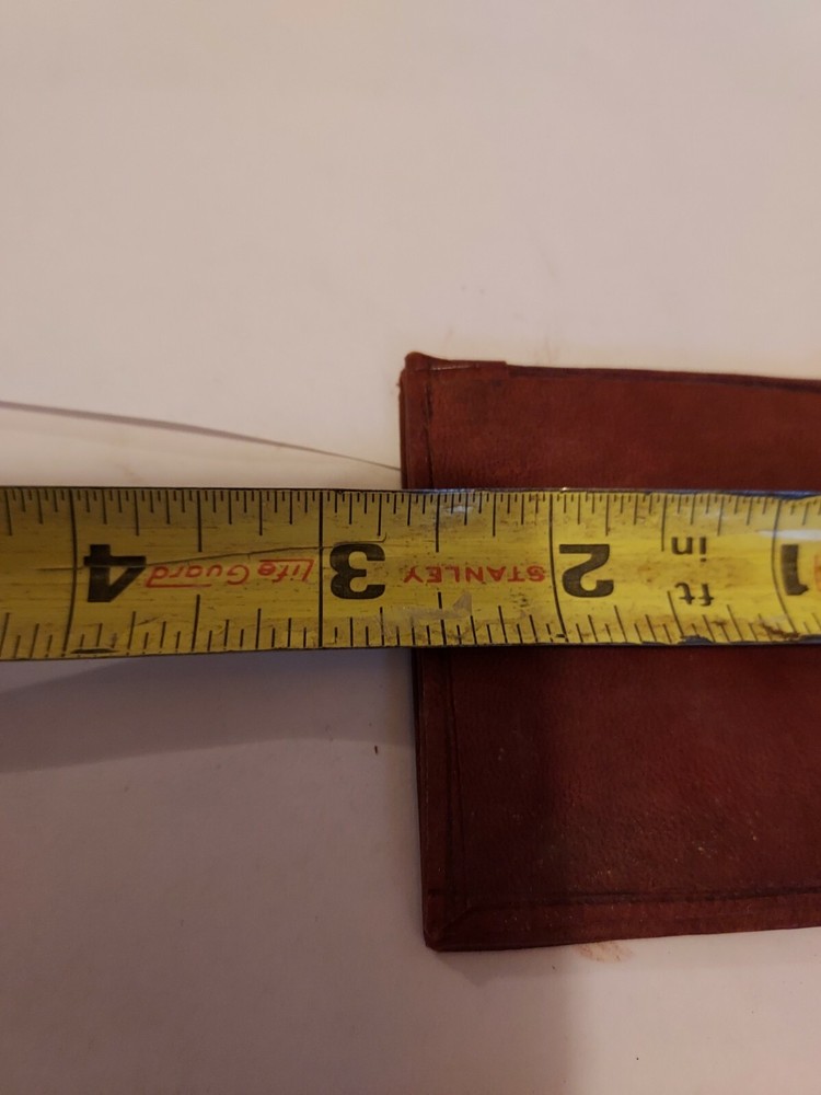 2 Leather Oragami Pouches / Purses