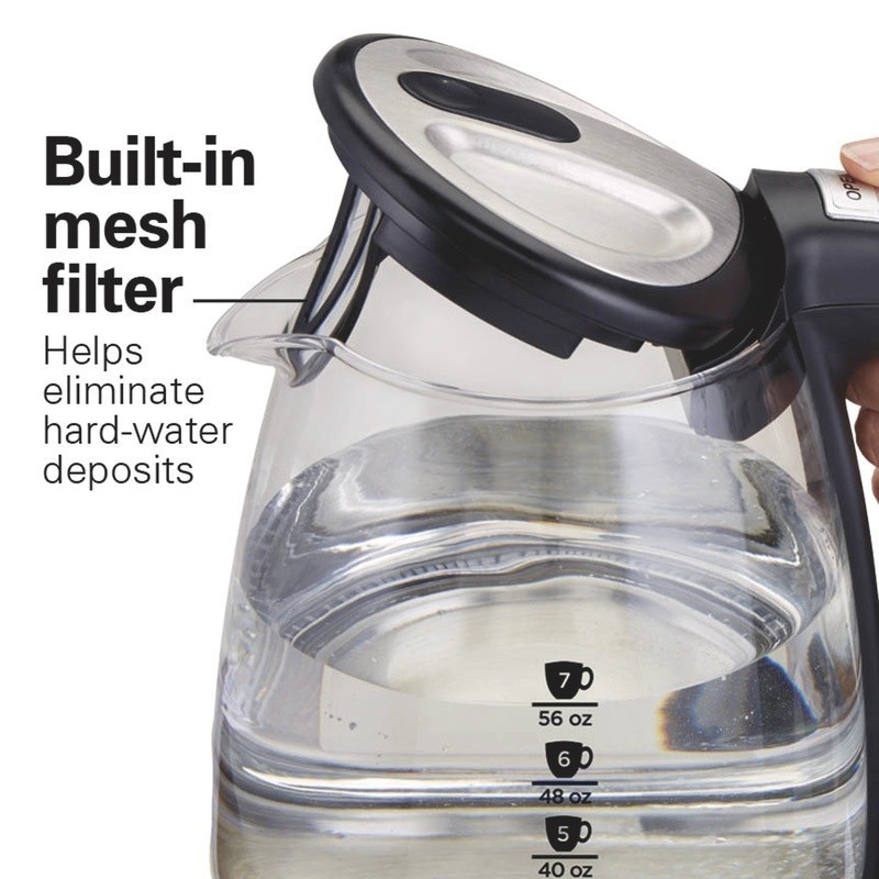 Temperature Control Glass Kettle 1500W Auto Shutoff Fast Boil Keep Warm New