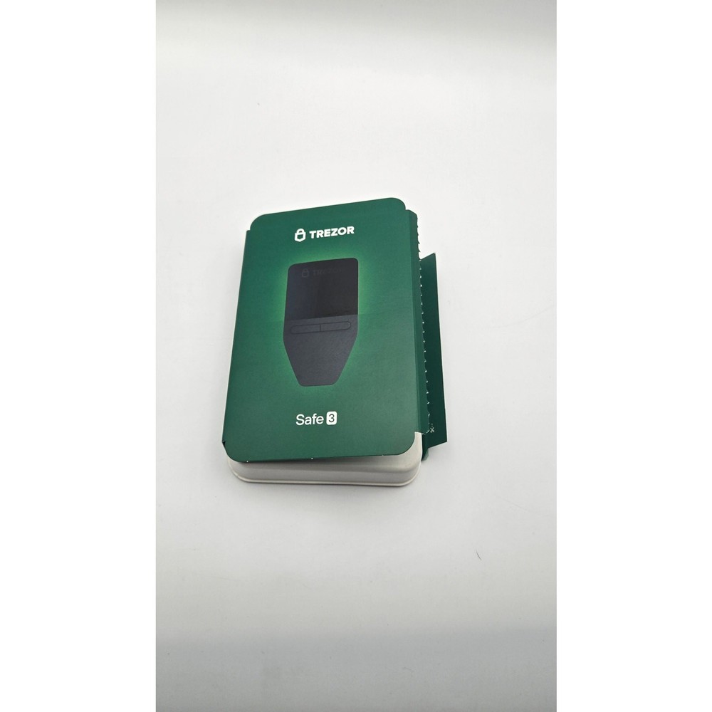 Trezor Safe 3 - Secure Element Protected Crypto Hardware Wallet (Solar Gold)