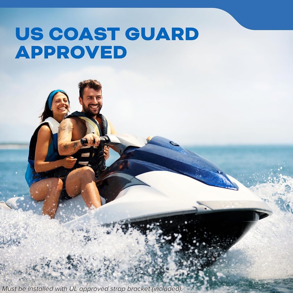 Kidde Fire Extinguisher for Boats, Single-Use 5BC