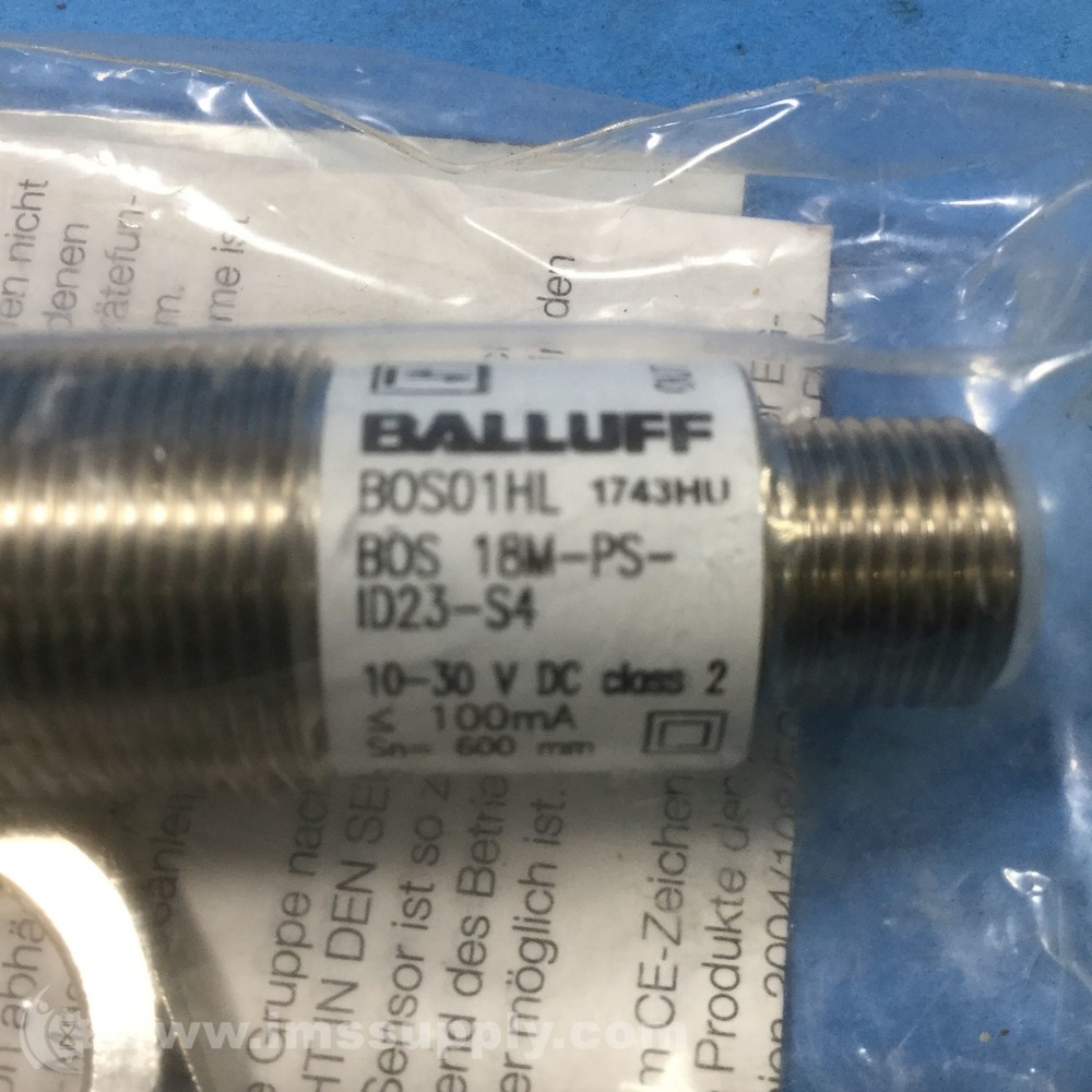 Balluff BOS01HL Photoelectric Diffuse Sensor FNFP