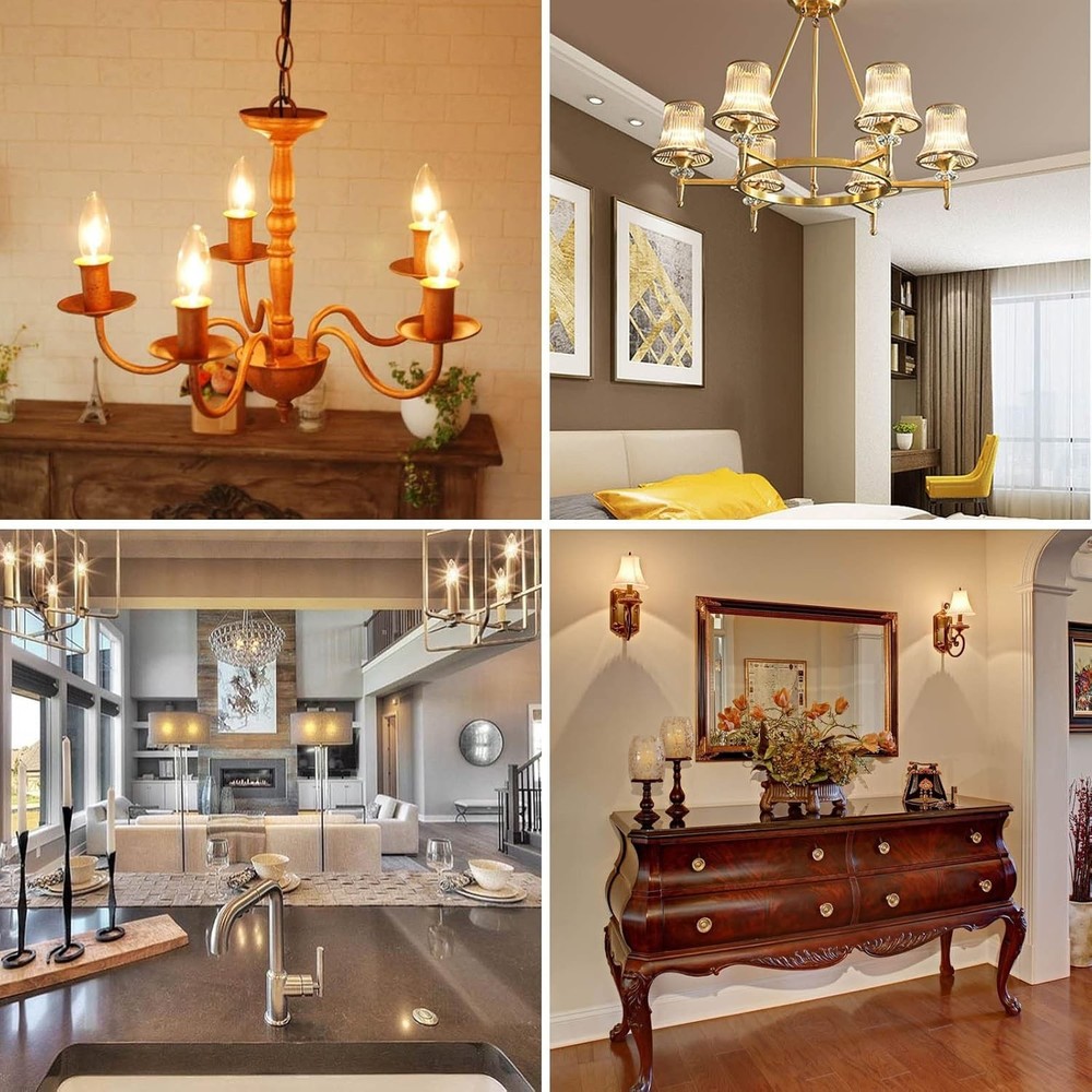 24 Pack C7 Night Light Bulbs, 15 Watt Bulbs 15 Watts, Clear...