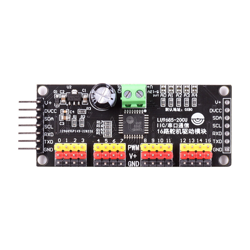 LU9685 Chip 16-Channel PWM/Servo Driver Control Board I2C Interface Module NEW