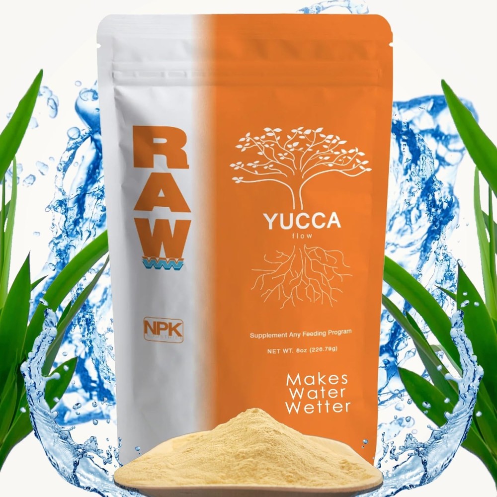 RAW Yucca Flow Water-Soluble Soil Amendment, 8oz