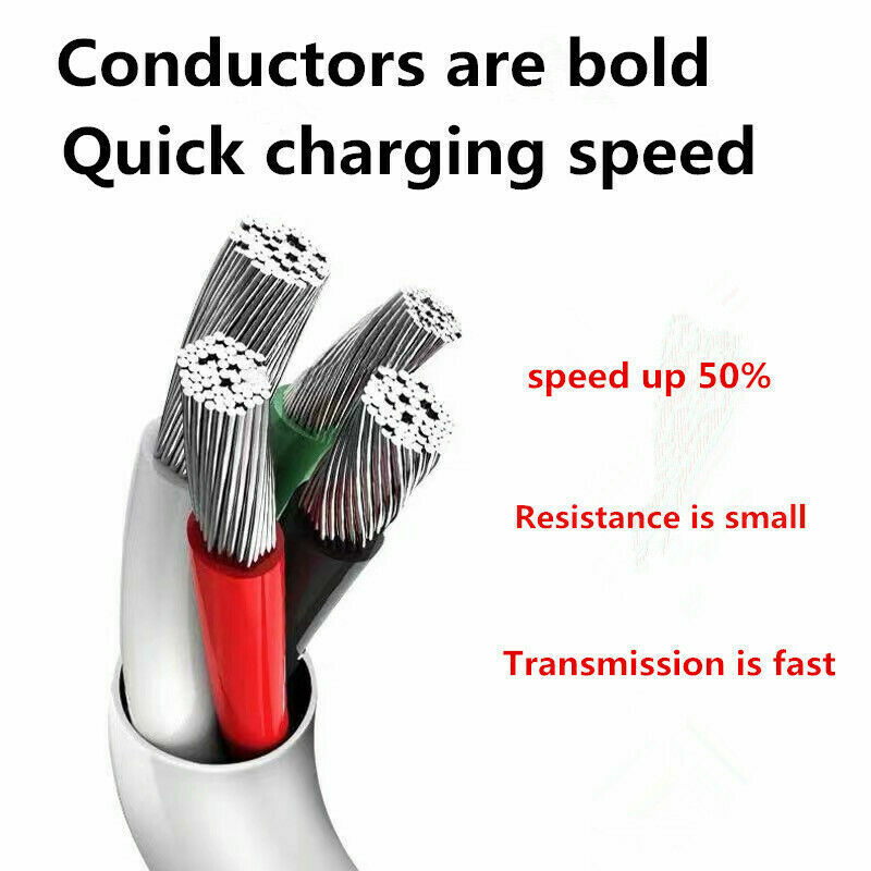 1M USB C Type C Fast Data Charging Cable For Samsung LG Phones Tablets Android