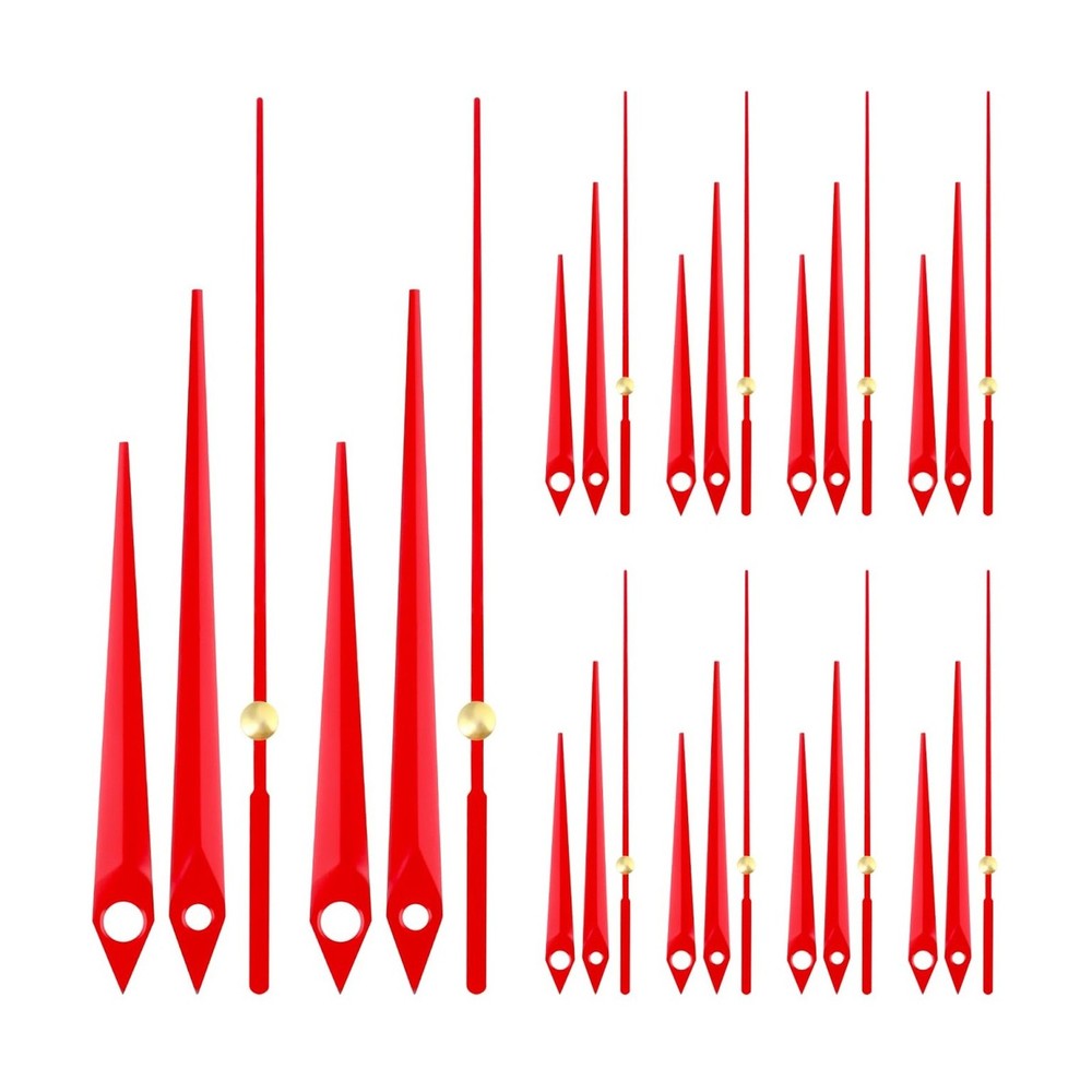 Hemobllo 10 Sets Clock Hands - DIY Wall Clock Hands Pointers s Replacement Pa...