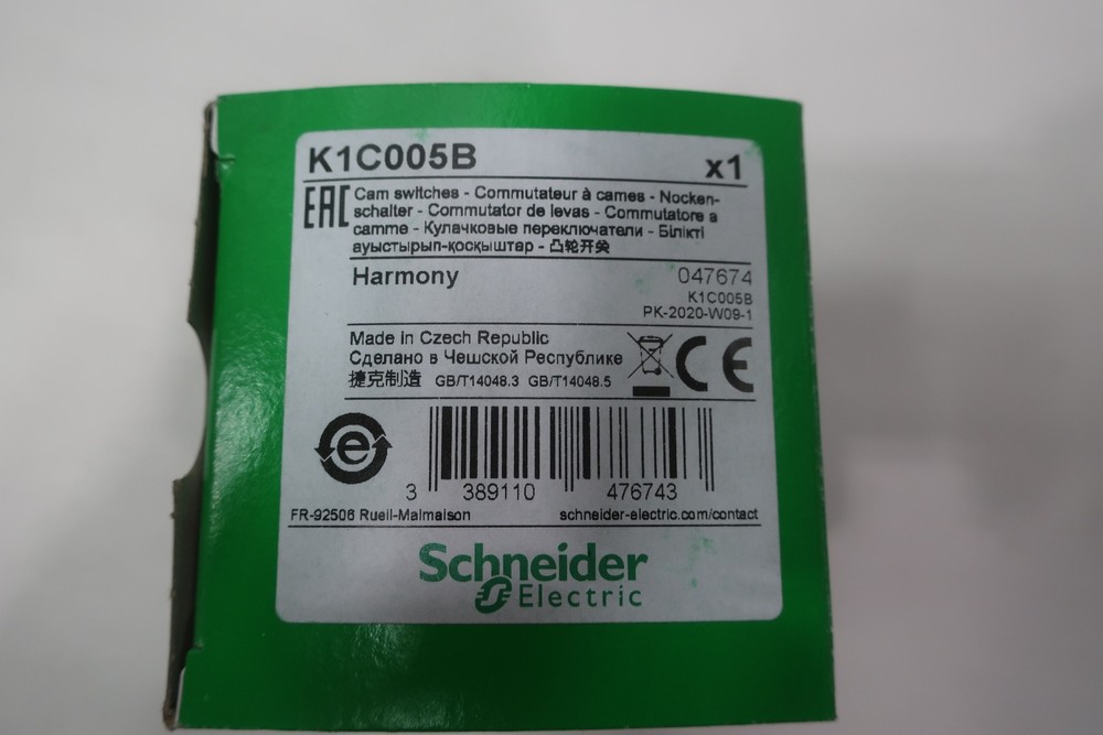 Schneider K1C005B Cam Switch 690v-ac