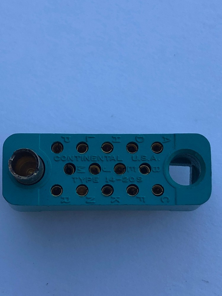 Continental 14-20S Connector Receptacle 14-Pin