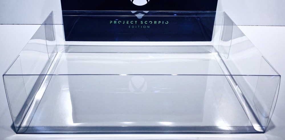 1 Console Box Protector For XBOX ONE X SCORPIO EDITION!   Custom Display Case