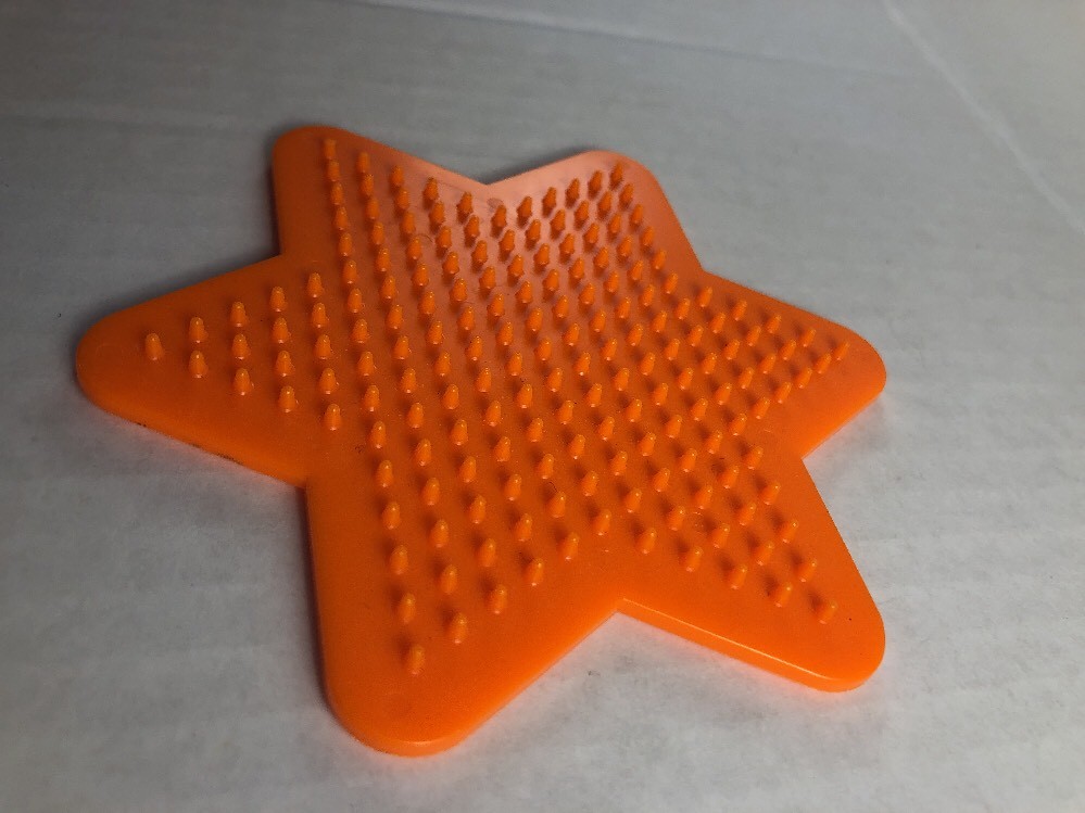 Perler Bead Pegboard Star Shape