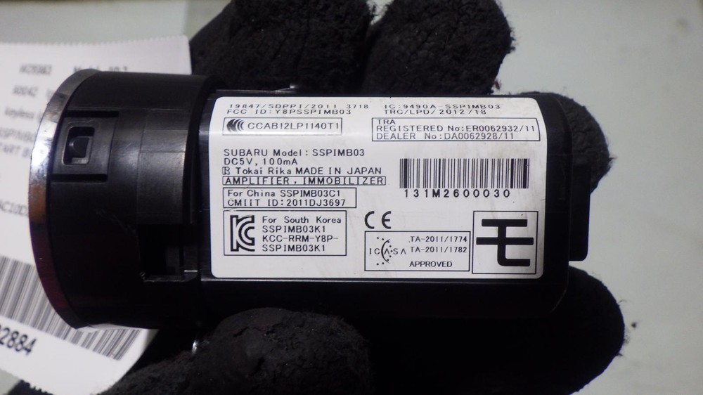 13 SUBARU BR-Z Ignition PUSH START BUTTON SWITCH SSPIMB03