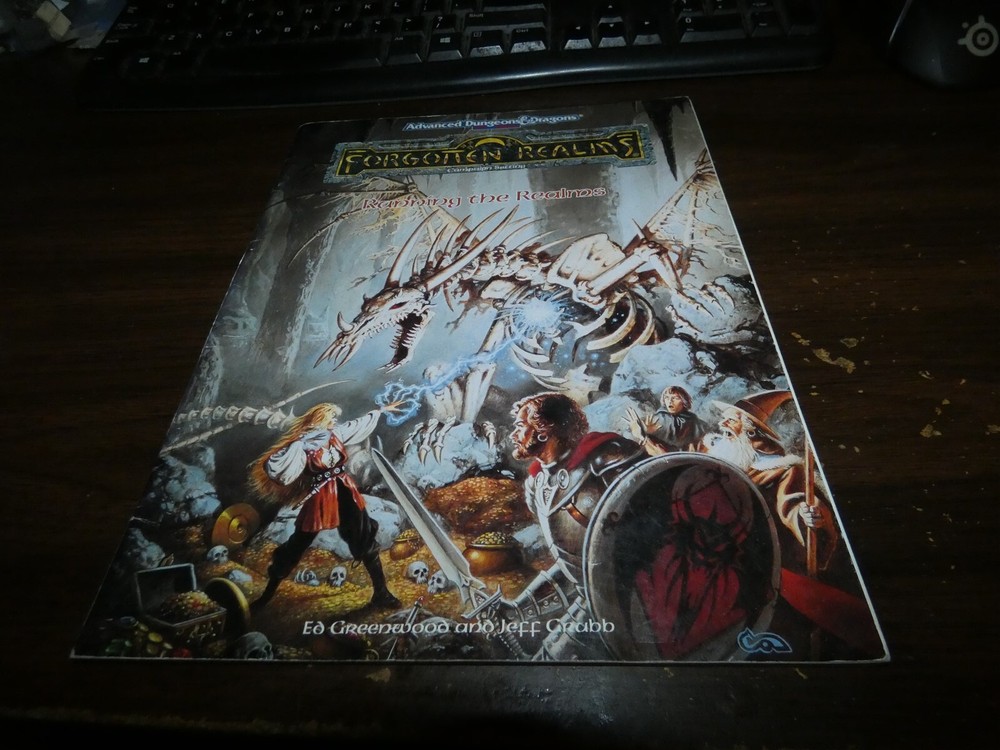 TSR AD&D: Forgotten Realms: Running the Realms book