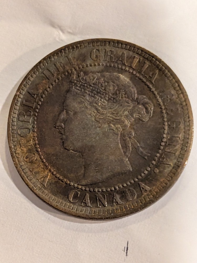 1884 Canada Large Cent