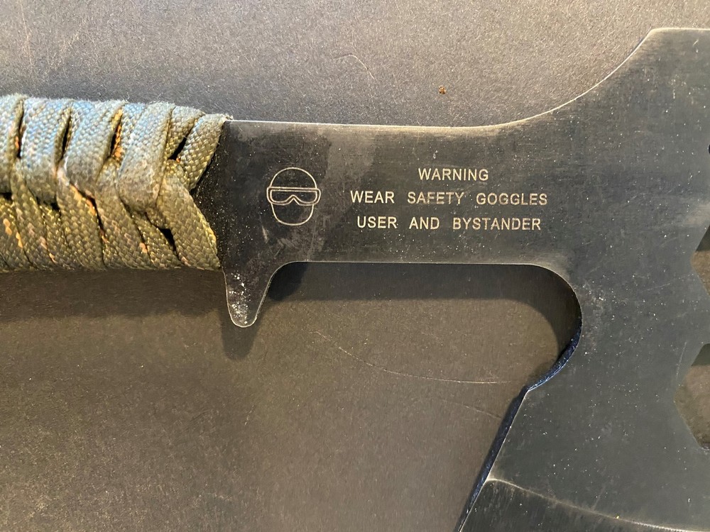 Two Ozark Trail Paracord Axe Hatchets