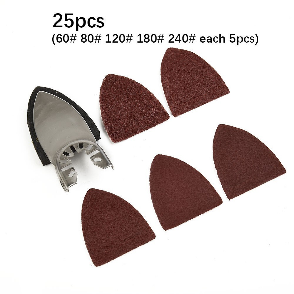 Multi-function Power Tools Sander Pad Sanding Sheets For Oscillating 60-240 Grit