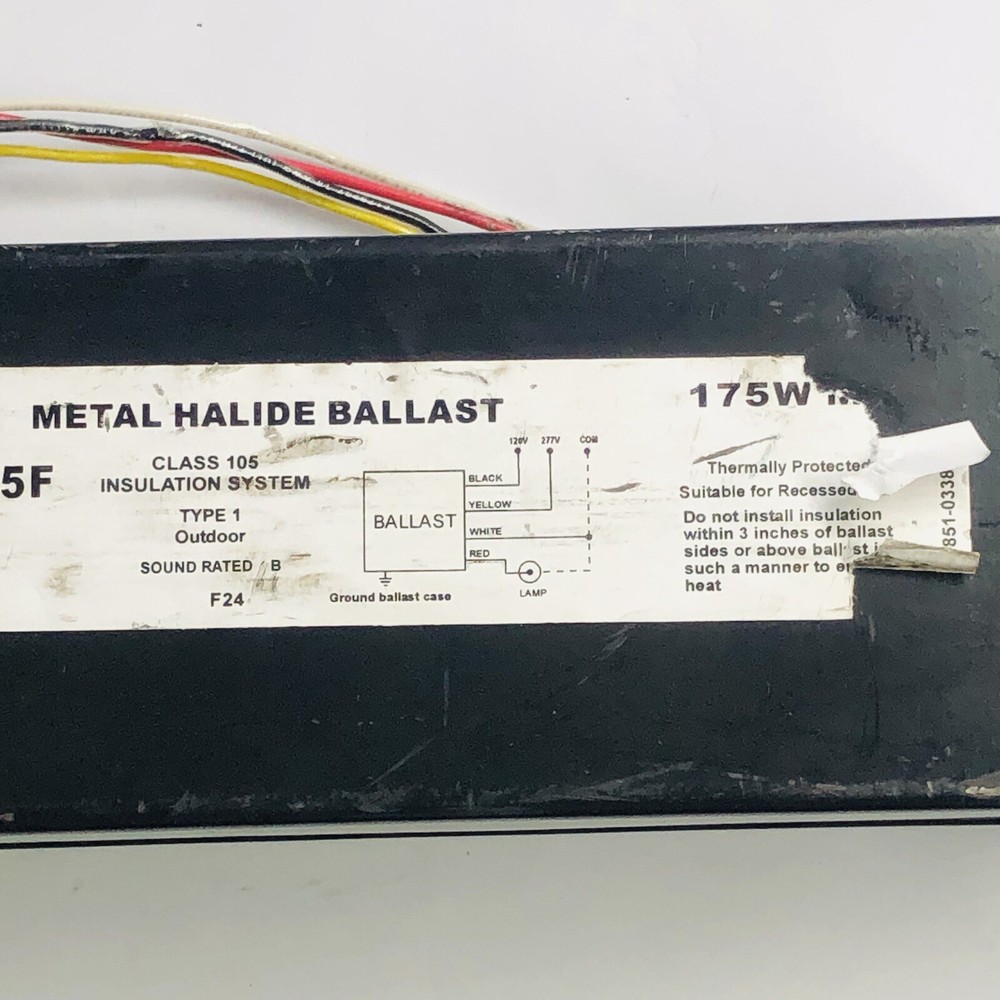 ISA SOLA BASIC METAL HALIDE BALLAST E-MCA0FT175F