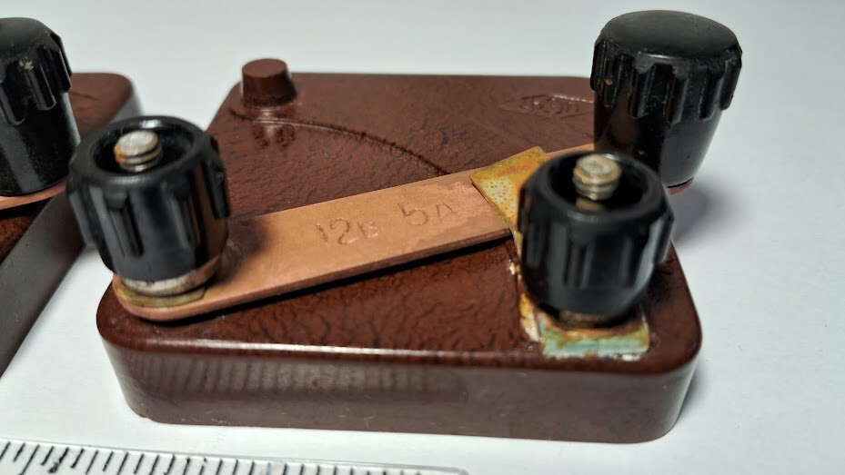 Vintage Soviet Switches Educational Physics Bakelite FEP Soviet USSR 60s